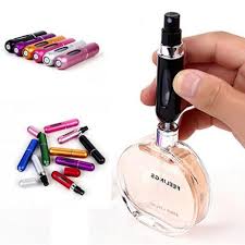 Mini Empty Perfume Atomizer (5ML) ( Random Color )