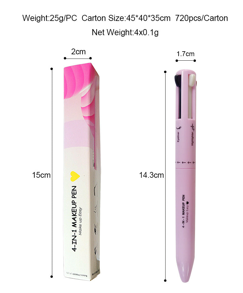 4 In 1 Makeup pen